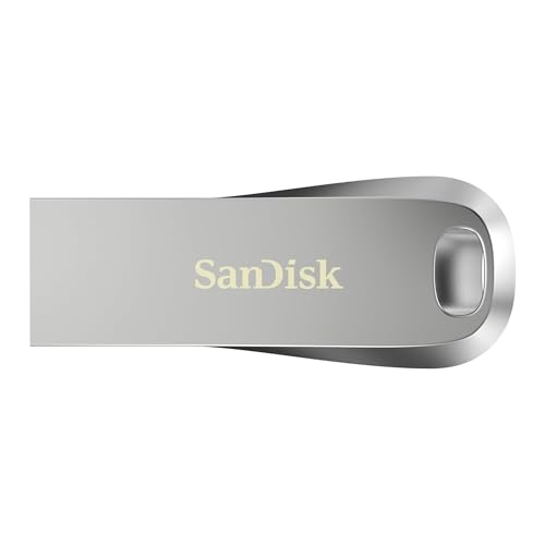 SanDisk Ultra Luxe USB 3.2 Flash-Laufwerk 256 GB (USB 3.2 Gen 1- und USB 3.0-fähig, 400 MB/s, Passwortschutz, Software zur Datenwiederherstellung) SanDisk Ultra Luxe USB 3.2 Flash-Laufwerk 256 GB (USB 3.2 Gen 1- und USB 3.0-fähig, 400 MB/s, Passwortschutz, Software zur Datenwiederherstellung) von SanDisk