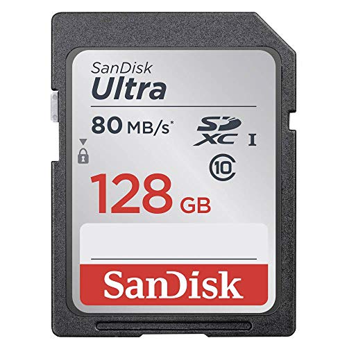 SanDisk Ultra 12bGB SDXC bis zu 80 MB/Sek, Class 10 Speicherkarte von SanDisk