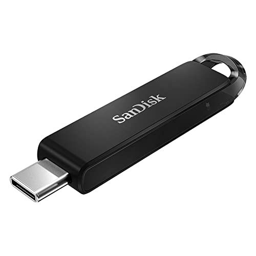SanDisk Ultra USB Type-C Flash-Laufwerk Smartphone Speicher 256 GB (Mobiler Speicher, USB 3.1 Gen 1, SanDisk SecureAccess-Software, 150 MB/s Lesen, USB Laufwerk) von SanDisk