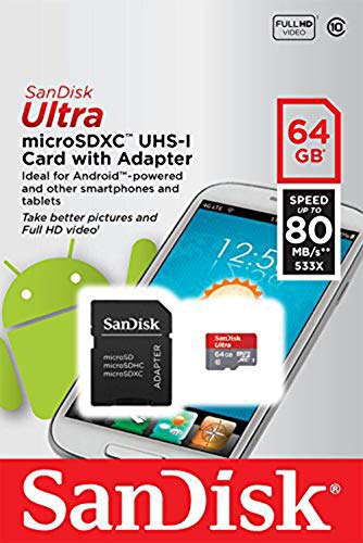 Sandisk SDSQUNC-064G Micro SDXC Ultra Class 10 UHS-I - microSDXC Sandisk SDSQUNC-064G Micro SDXC Ultra Class 10 UHS-I - microSDXC von SanDisk
