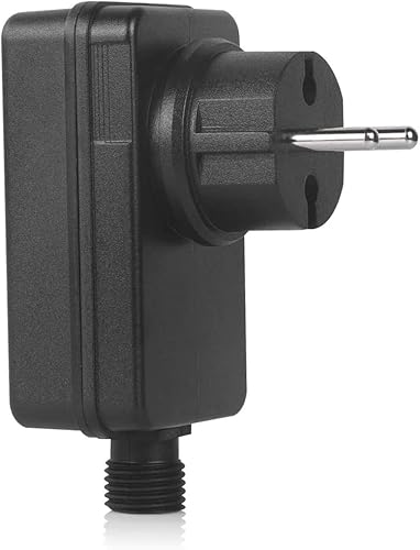 SanGlory 12V DC Netzadapter 3W 4er Set Gartenleuchte mit Stecker, 8er Set Gartenstrahler mit Erdspieß, AC 100-240V Transformator für Gartenbeleuchtung von SanGlory