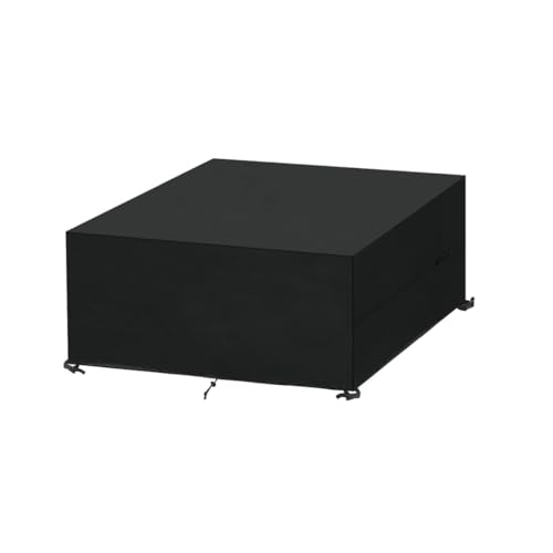 SanGlory Abdeckung für Gartenmöbel, 140x110x85cm Outdoor Abdeckhaube Gartenmöbel Schutzhüllen für Gartenmöbel Wasserdicht Gartentisch Abdeckung Winddicht Anti-UV Abdeckplanen für Loungemöbel von SanGlory