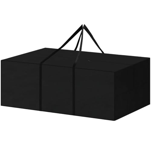 SanGlory Auflagentasche Gartenauflagen 200x80x60cm, Aufbewahrungstasche XXL Schutzhülle für Gartenmöbel Auflagen, Gartenpolster Aufbewahrung Tasche für Weihnachtsbaume Polsterauflagen Abdeckung von SanGlory