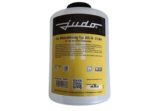 Judo Minerallösung JUL-H für Härtegrad 3, gelb, 3 Liter inkl. SanVo Viskosetuch 3 Liter von SanVo