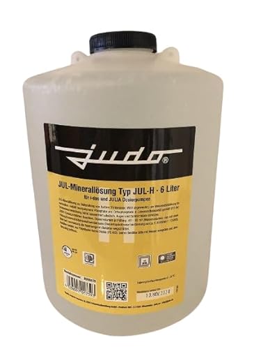 Judo Minerallösung JUL-H für Härtegrad 3, gelb, 6 Liter inkl SanVo Viskosetuch von SanVo