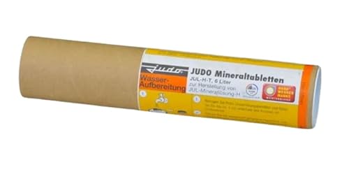 Judo Mineraltabletten JUL-H für Härtegrad 3, für 6 Liter inkl. SanVo Viskosetuch von SanVo