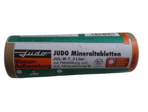 Judo Mineraltabletten JUL-W für Härtegrad 1+2, für 3 Liter inkl. SanVo Viskosetuch von SanVo