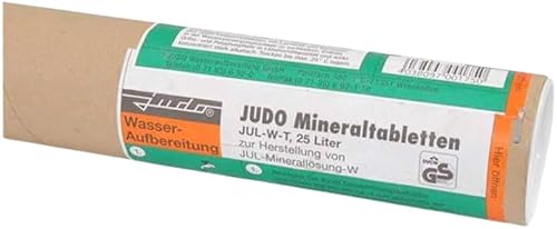 Judo Mineraltabletten für Härtegrad 1+2 JUL-W, für 25 Liter inkl. SanVo Viskosetuch von SanVo