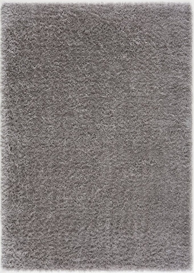 Hochflor-Teppich Porto, Sanat, rechteckig, Höhe: 45 mm, Wohnzimmer, Langflor, Shaggy Teppich von Sanat