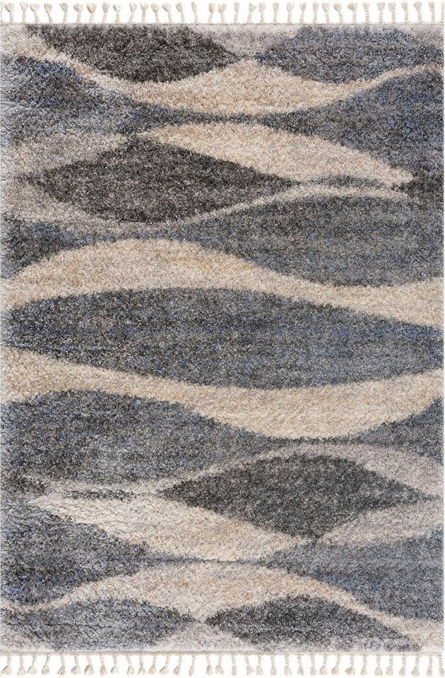 Hochflor-Teppich Versay 1505, Sanat, rechteckig, Höhe: 45 mm, Wohnzimmer, Langflor, Shaggy Teppich von Sanat