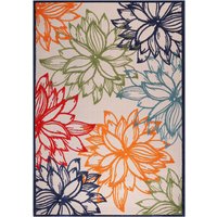 Sanat Outdoorteppich FLORAL bunt B/L: ca. 140x200 cm von Sanat