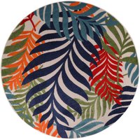 Sanat Outdoorteppich FLORAL bunt B/L: ca. 150x150 cm von Sanat