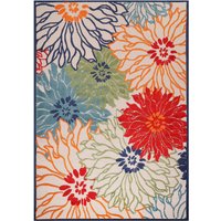Sanat Outdoorteppich FLORAL bunt B/L: ca. 240x330 cm von Sanat