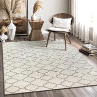 Sanat Teppich "Boho 8202" rechteckig 10 mm Höhe Kurzflor, robust, Boho, Scandic, für Fussbodenheizung geeignet von Sanat