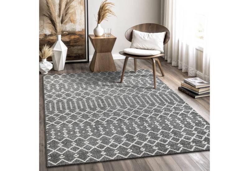 Sanat Teppich Boho 8203, rechteckig, Höhe: 10 mm, Kurzflor, robust, Boho, Scandic, für Fussbodenheizung geeignet Sanat Teppich Boho 8203, rechteckig, Höhe: 10 mm, Kurzflor, robust, Boho, Scandic, für Fussbodenheizung geeignet von Sanat