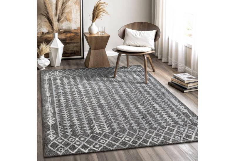 Sanat Teppich Boho 8204, rechteckig, Höhe: 10 mm, Kurzflor, robust, Boho, Scandic, für Fussbodenheizung geeignet Sanat Teppich Boho 8204, rechteckig, Höhe: 10 mm, Kurzflor, robust, Boho, Scandic, für Fussbodenheizung geeignet von Sanat