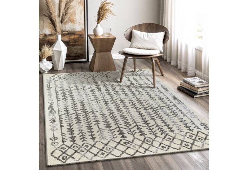 Sanat Teppich Boho 8204, rechteckig, Höhe: 10 mm, Kurzflor, robust, Boho, Scandic, für Fussbodenheizung geeignet Sanat Teppich Boho 8204, rechteckig, Höhe: 10 mm, Kurzflor, robust, Boho, Scandic, für Fussbodenheizung geeignet von Sanat