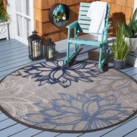 Sanat Teppich "Floral 2 Outdoor", rund, 6 mm Höhe, In- und Outdoor geeignet, florales Design, Balkon, Terasse Sanat Teppich "Floral 2 Outdoor", rund, 6 mm Höhe, In- und Outdoor geeignet, florales Design, Balkon, Terasse von Sanat