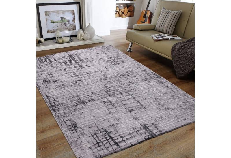 Sanat Teppich Evra 7010, rechteckig, Höhe: 22 mm, Kurzflorteppich mit Hoch Tief Struktur, auch als Läufer, Wohnzimmer Sanat Teppich Evra 7010, rechteckig, Höhe: 22 mm, Kurzflorteppich mit Hoch Tief Struktur, auch als Läufer, Wohnzimmer von Sanat