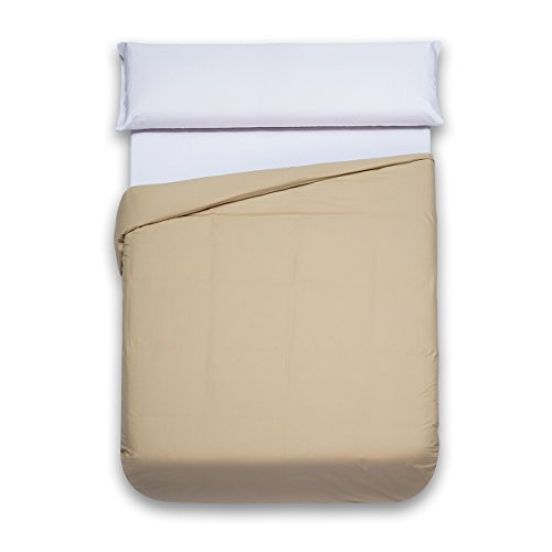 Sancarlos Combicolor Bettbezug, Baumwolle, Leinfarben, Cama 180, 260x270 cm Sancarlos Combicolor Bettbezug, Baumwolle, Leinfarben, Cama 180, 260x270 cm von Sancarlos