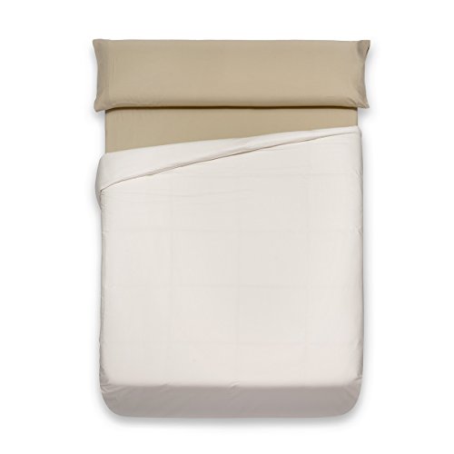 Sancarlos Combicolor Bettbezug, Baumwolle, Beige, Cama 180, 260x270 cm von Sancarlos