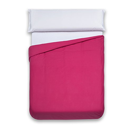 Sancarlos - Bettbezug aus 100% Baumwolle, unifarben, für Betten mit 105 cm Breite von Sancarlos