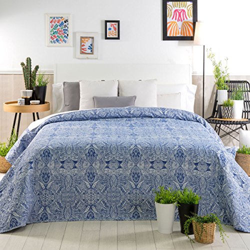 Sancarlos Bouti Zypern, blau, 180 x 270 von Sancarlos