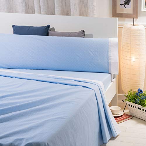 Sancarlos Geometric Bettwäsche-Set, für Bett mit 135 cm, Blau von Sancarlos