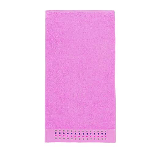 Sancarlos Handtuch, 100% Baumwolle, Frottee, Rosa von Sancarlos