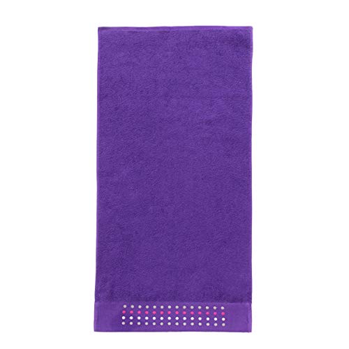 Sancarlos Handtuch, 100% Baumwolle, Frottee, Violett von Sancarlos