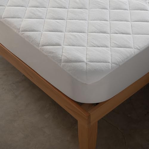 Sancarlos matratzenschoner, Polyurethan, weiß, Bett mit 150 cm Breite von Sancarlos