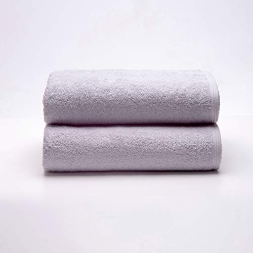 Sancarlos - 2er-Set Ocean-Handtücher, grau, 100% Baumwolle, 550 g/m² von Sancarlos