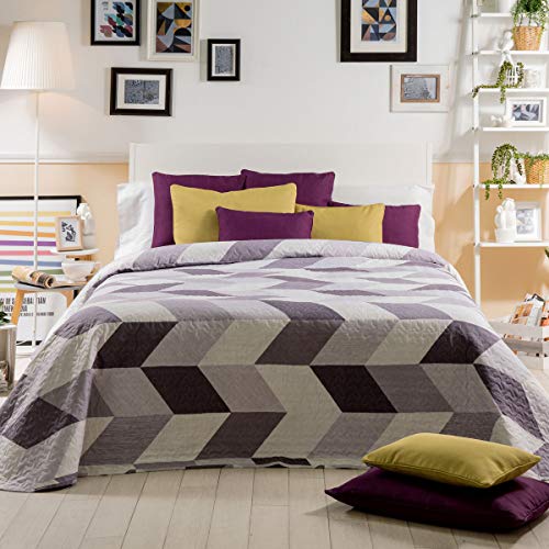 Sancarlos PRADERA Bouti, Polyester, dunkelviolett, Bett 105 cm von Sancarlos