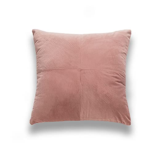 Sancarlos Square-Kissenbezug aus Polyester, weich, Rosa, Größe 45 x 45 cm von Sancarlos