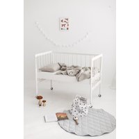 Hellblaues Leinen Bettwäsche Set, Bettbezug Und Kissenbezug Set Für Kleinkinder, Neugeborene, Jungen Mädchen von SandSnowLinen