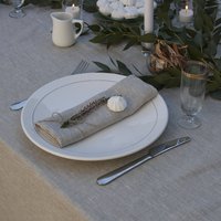 Leinenservietten Set, Natur Leinen Servietten, Servietten von SandSnowLinen