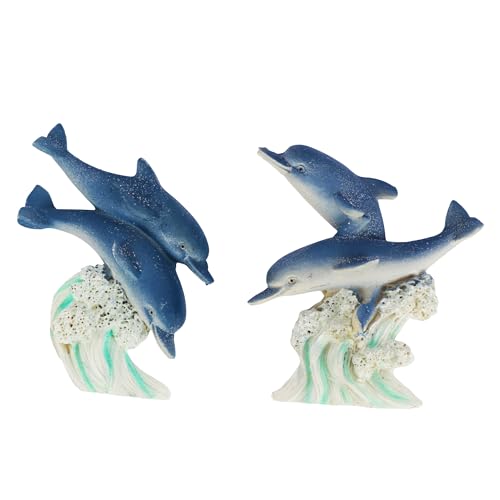 Ozean-Dekor, Set mit 2 Delfin-Magneten Ozean-Dekor, Set mit 2 Delfin-Magneten von SandT Collection