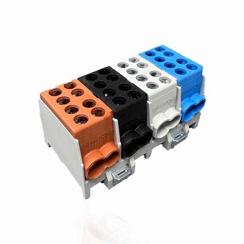 SD ProfiLine Abzweigklemme HLAK 25-4/8, 1 Stück (braun, schwarz, grau, blau) von Sandach