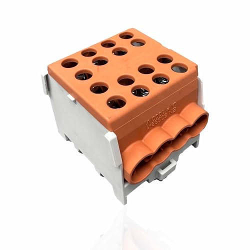 SD ProfiLine Hauptleitungs-Abzweigklemmen HLAK 35-1/6 M2, 1 Stück (braun) von Sandach