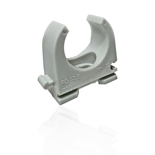 SD ProfiLine Rohrschellen, lichtgrau (100, M20/PG 13,5, 6 mm) SD ProfiLine Rohrschellen, lichtgrau (100, M20/PG 13,5, 6 mm) von Sandach