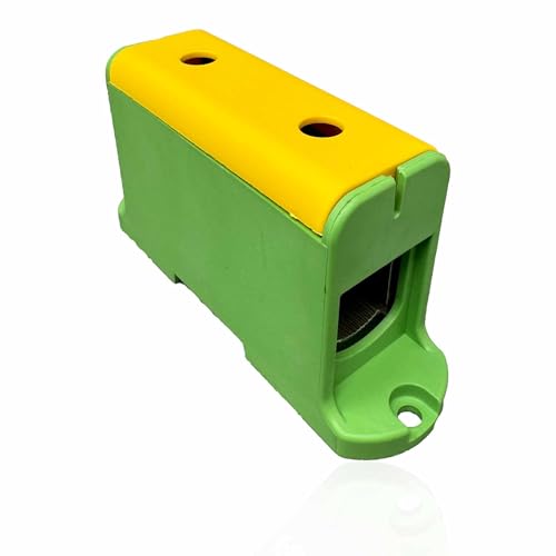 SD ProfiLine Universalklemme UK 240/1 A/N/PE grau, blau, grün-gelb, 1 Stück (grün-gelb) von Sandach