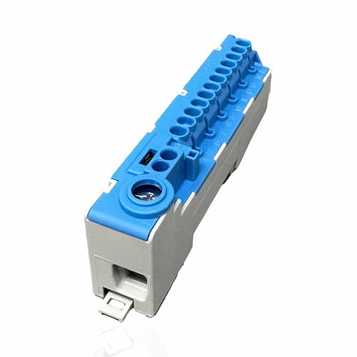 SD ProfiLine Verteilerklemme N 14-S blau, PE 14-S grün, A 14-S grau, 1 Stück (blau) von Sandach