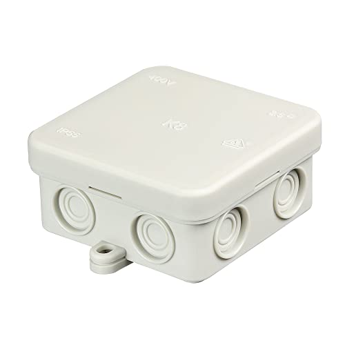 SD ProfiLine Feuchtraum-Abzweigdose K8, 75x75x36mm, lichtgrau, 10 Stück von Sandach