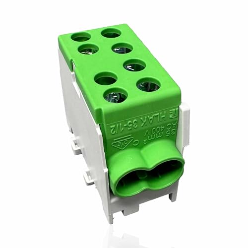 Sandach SD ProfiLine Hauptleitungsabzweigklemme HLAK 35 1/2 M2, 1 Stück (grün) von Sandach