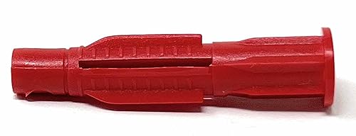 Sandach Universaldübel mit Kragen, rot, 6 x 34mm - 100 Stück von Sandach