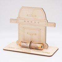 Geldgeschenk Mit Gasgrill - Aus Holz Personalisiert von SandavDesigns