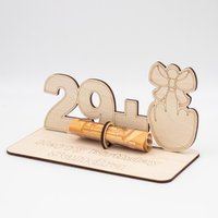 Geldgeschenk Zum 30 Geburtstag - Aus Holz Personalisiert von SandavDesigns