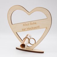 Geldgeschenk Zur Hochzeit - Aus Holz Personalisiert Geldgeschenk Zur Hochzeit - Aus Holz Personalisiert von SandavDesigns