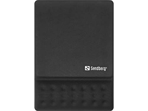 SANDBERG 520-38 Alphombrella mit ReposAMUÑECAS para RATÓN Negro von Sandberg