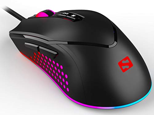 Sandberg Azazinator Mouse 6400, Schwarz von Sandberg